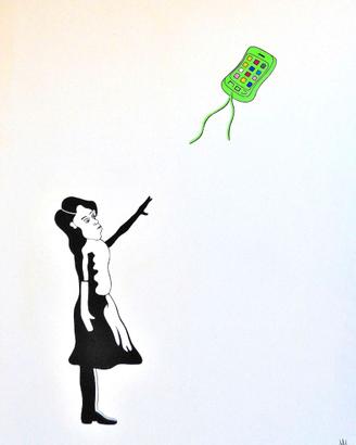 DANDELION (AFTER BANKSY)