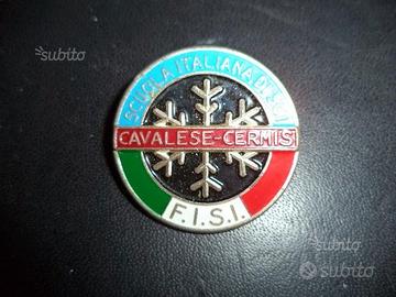 Spilla scuola sci Fisi Cavalese-Cermis