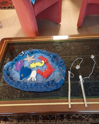 Gioco pesca magnetica per bambini fino a 6 anni 