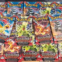 Bustine Ossidiana Infuocata Pokemon