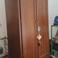 scarpiera in legno  massello 