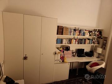 Armadio con libreria/scrivania