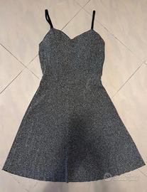 Vestito nero argento tg.S Zuiki