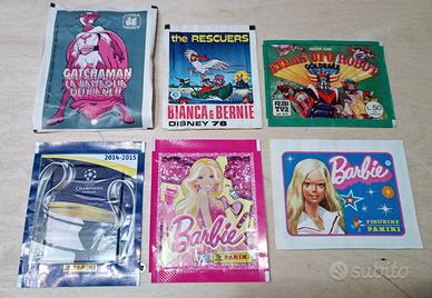 Bustina figurine Goldrake Barbie ecc vintage