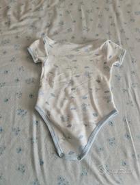 Body neonato bianco con orsetti