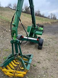 Paker carca legna letame fieno