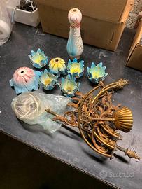 Lampadario in ceramica