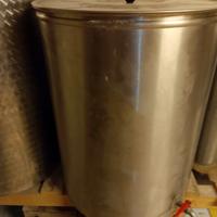 Fusto per Olio o Vino 300 L acciaio 18/10