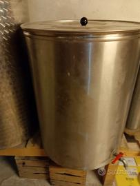 Fusto per Olio o Vino 300 L acciaio 18/10