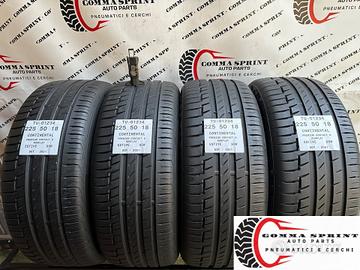 4 PNEUMATICI 225/50 R18 CONTINENTAL ESTIVE RUNFLAT