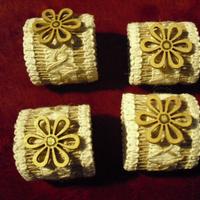 Ferma tovaglioli in bambù