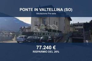 Immobile in asta di 74 m² con box auto a Ponte in 