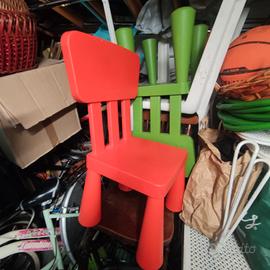 sedie plastica bambino ikea