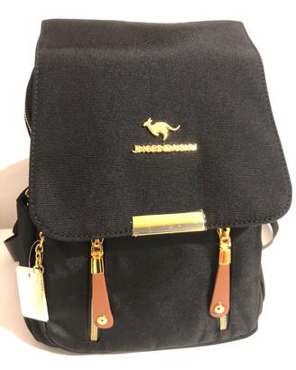 Zaino donna in tessuto Nero