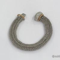 Bracciale oro18Kt con brillanti ct.1.30 Ansuini (c