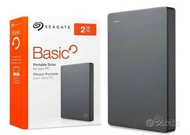 Seagate Basic 2TB USB 3.0 Hard Disk Portatile