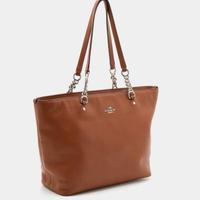 Borsa coach in pelle marrone come nuova