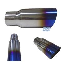 TERMINALE SCARICO COLLA TONDA 61-90MM INOX TAGLIO 