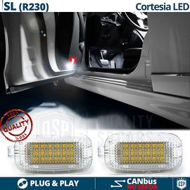 Luci Cortesia LED Per MERCEDES SL R230 Sottoporta