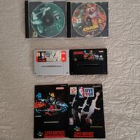 collezione giochi SNES PS1 PS2