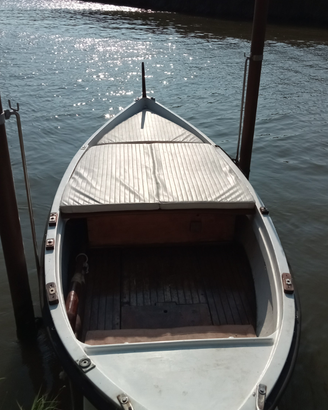 Barca Gozzo Ligure con motore 15 Hp