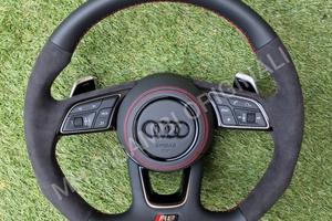 Volante Originale Audi Pelle Alcantara Completo RS