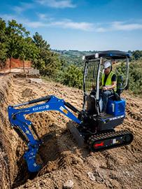 Mini escavatore MOTORE KUBOTA RIPPA 10 QLI