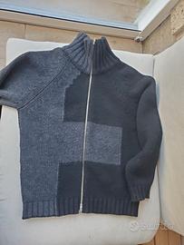 Cardigan con chiusura lampo