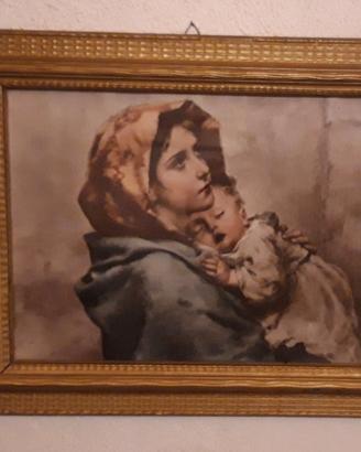 QUADRO  MADONNA COL BAMBINO