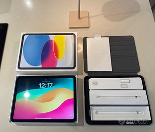 Ipad 10th generazione + Apple Pencil + cover