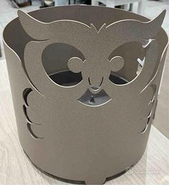 CACHE-POT GUFO BEIGE ARTI&MESTIERI