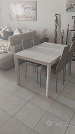 tavolo allungabile bianco 