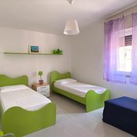 Letti singoli Colombini colore verde pistacchio