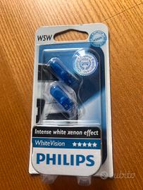 Lampadine auto Philips white vision w5w