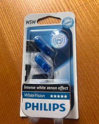 Lampadine auto Philips white vision w5w