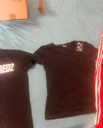 Maglie Dsquared e Armani pantalone adidad