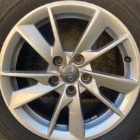 Cerchi lega originali Audi con pneumatici invernal