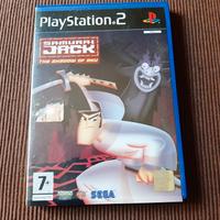 Ps2- Samurai Jack  the shadow of Aku + Black + 5 