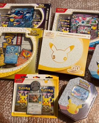 Lotto pokemon 30 anniversario