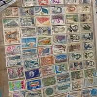60 francobolli francesi