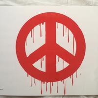 Banksy - PEACE - A visual Protest - gadget mostra