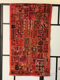 Antico arazzo Pachtwork di Jaipur ( Rajastan, Indi