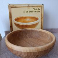 Ciotola in bambu'-Diametro 25cm.