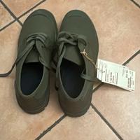 scarpe muji verde cachi nuove taglia 40