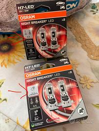4 luci OSRAM NIGHT BREAKER LED SPEED  H7 +450%