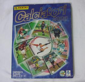 Album Calciatori Panini 2000 con aggiornamenti