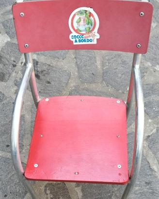 Sedia in alluminio
