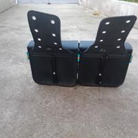 borse laterali per moto/scooter 