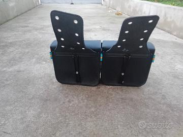 borse laterali per moto/scooter 