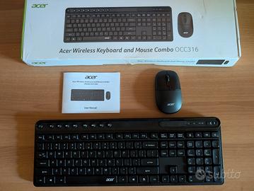 Kit tastiera+ mouse wireless Acer